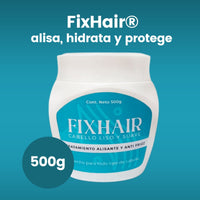FIXHAIR® Crema de Queratina Alisadora y Anti Frizz
