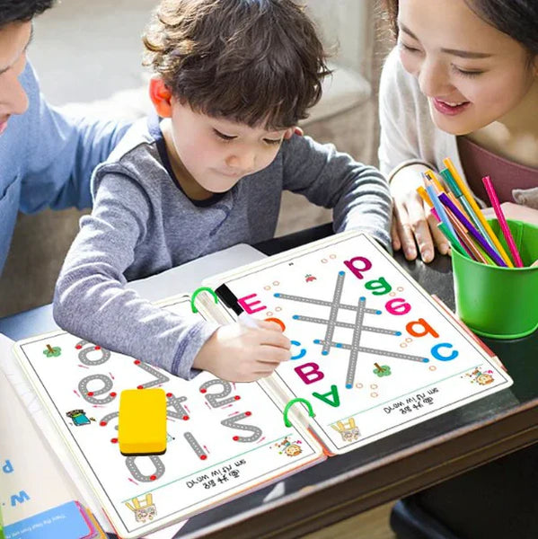 Magic Traces ® - Libro de Trazos para Niños De 2 a 8 Años
