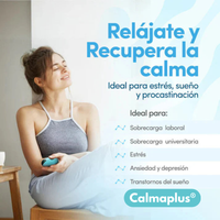 CalmaPlus® Dispositivo Inteligente para el Estrés y la Ansiedad