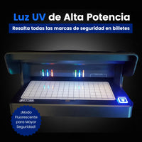 Validor® Detector de Billetes Falsos con Luz UV