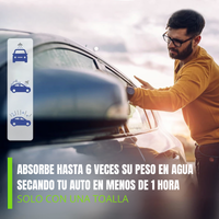 MicroDry® Toalla con Tecnología de Microfibra Anti rayones