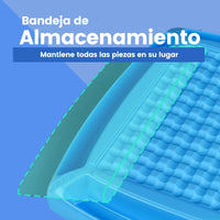 Quadrez® Kit de Ajedrez Magnético para 4 Personas + 40 Imanes Gratis