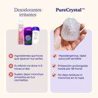 PureCrystal™ Piedra de Cristal de Alumbre Importada