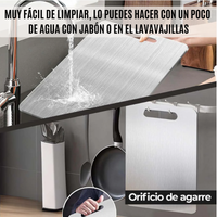 TitanCut® Tabla de picar 100% en Titanio antibacterial