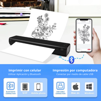 SmartPrint® Impresora térmica portátil + 5 hojas térmicas GRATIS