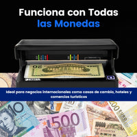 Validor® Detector de Billetes Falsos con Luz UV