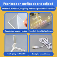 LumiPad® Pizarra LED De Aprendizaje + Marcadores Gratis