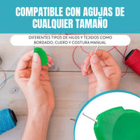 Needler® Kit de Enhebradores de Aguja x10