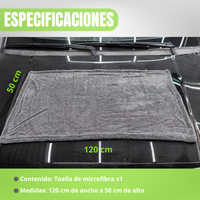 MicroDry® Toalla con Tecnología de Microfibra Anti rayones