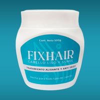 FIXHAIR® Crema de Queratina Alisadora y Anti Frizz