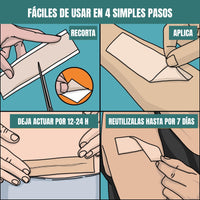 Zilva® Hojas de Silicona para Cicatrices y Arrugas x 3 Metros