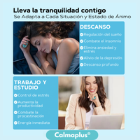 CalmaPlus® Dispositivo Inteligente para el Estrés y la Ansiedad