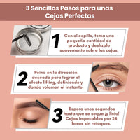 Haidayan® Gel Transparente Fijador cejas 2X1