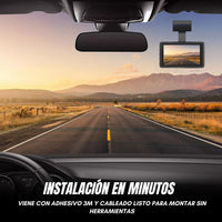 View360® Dash Cam para Auto + Cámara Trasera gratis