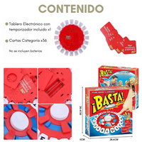 Basta® Juego de Mesa Piensa Rápido y Contesta - Idioma Español