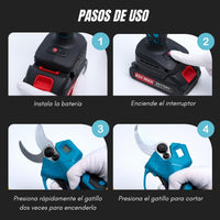 ProTrim® Kit de Tijeras de Podar Eléctricas