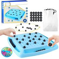 Quadrez® Kit de Ajedrez Magnético para 4 Personas + 40 Imanes Gratis