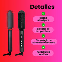 Lissio® Cepillo Alisador Iónico para Cabello