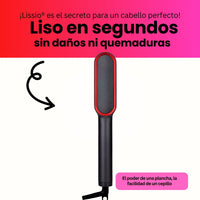 Lissio® Cepillo Alisador Iónico para Cabello