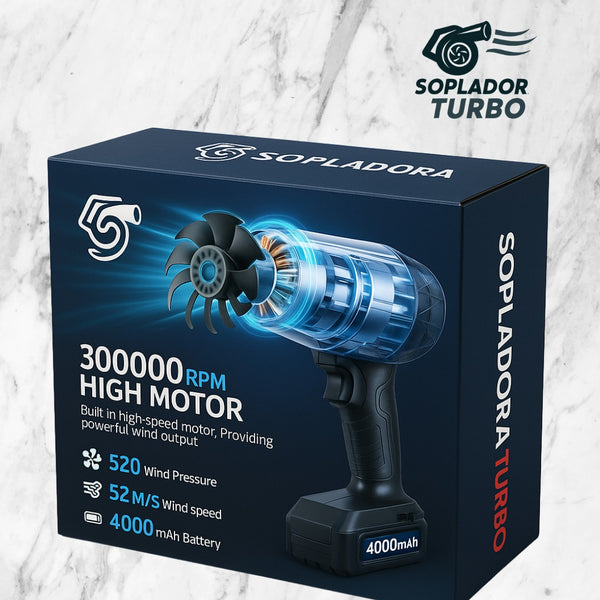 sopladora turbo