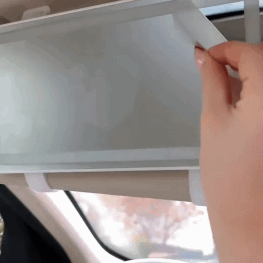 Glowin® Espejo Tocador con Luces LED para Carro – Homexpress