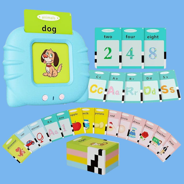 Vocaboo® Dispositivo de Aprendizaje Montessori + 248 Cartas