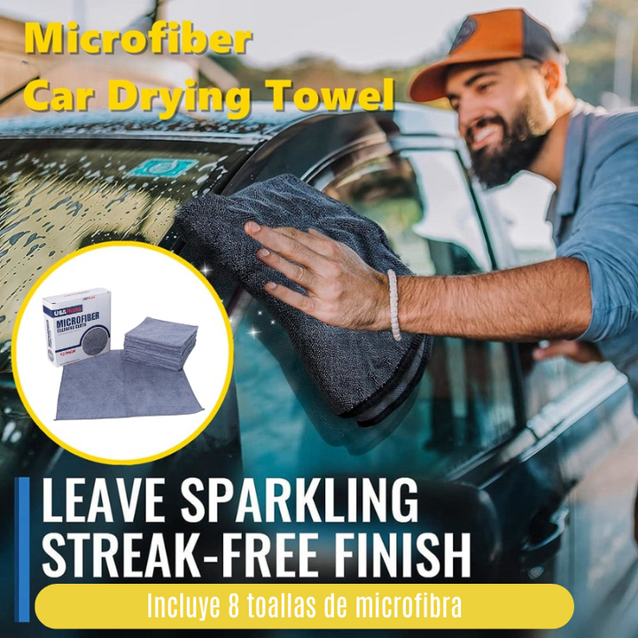 MaxDry™ Toallas de Microfibra Ultra Absorbentes para Auto