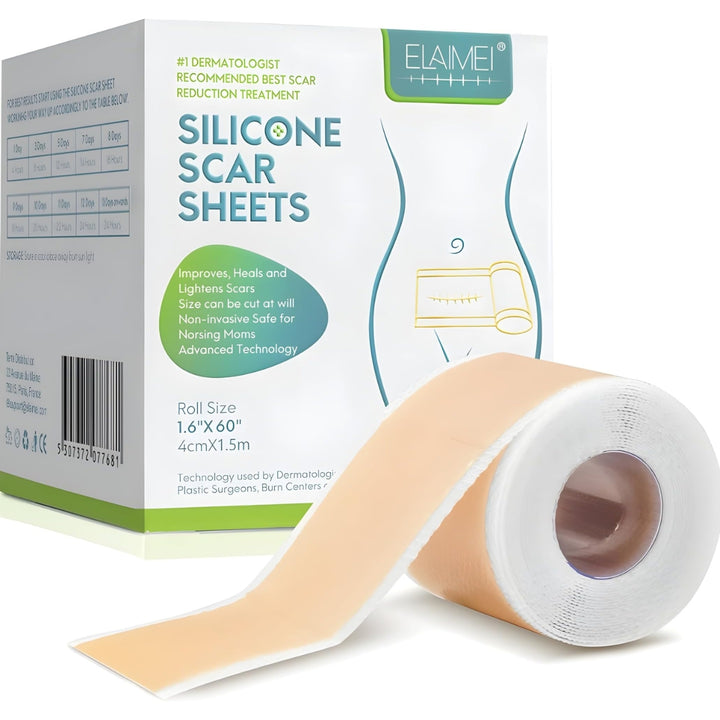 Zilva® Hojas de Silicona para Cicatrices y Arrugas x 3 Metros