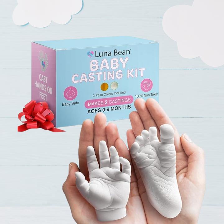 LittlePrints® Kit de molde para Bebés + Cuadro GRATIS