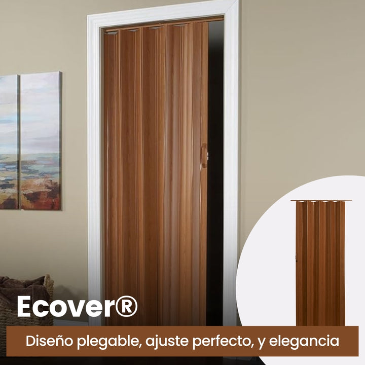 Ecover® Puerta Plegable Tipo Acordeón PVC