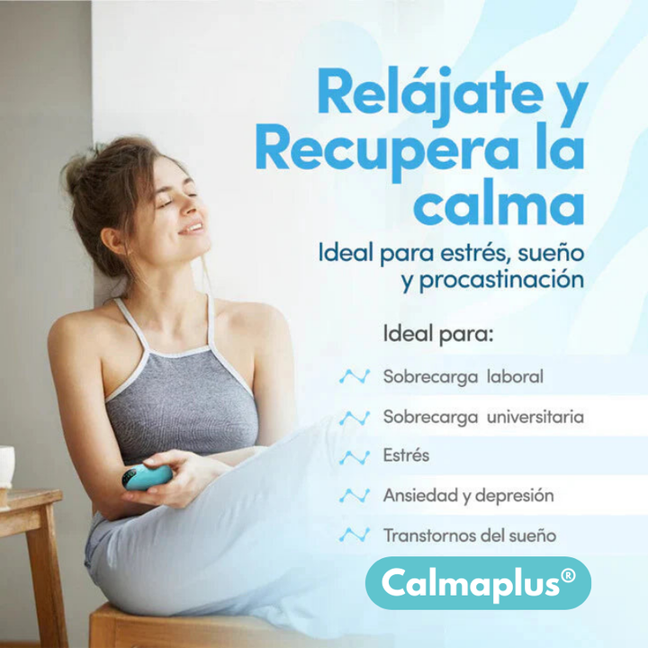 CalmaPlus® Dispositivo Inteligente para el Estrés y la Ansiedad