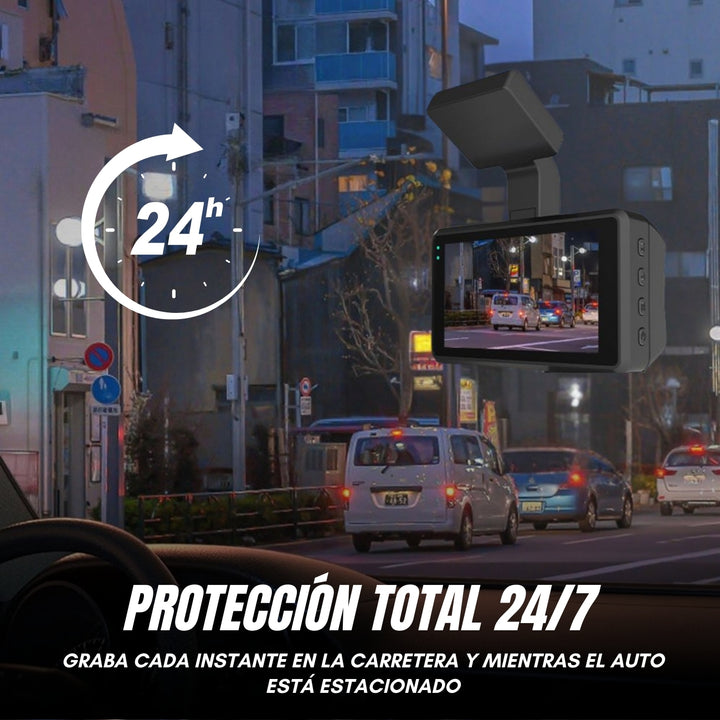 View360® Dash Cam para Auto + Cámara Trasera gratis