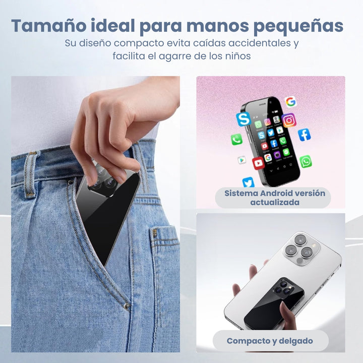 Funtel® Mini Smartphone 16GB para Niños