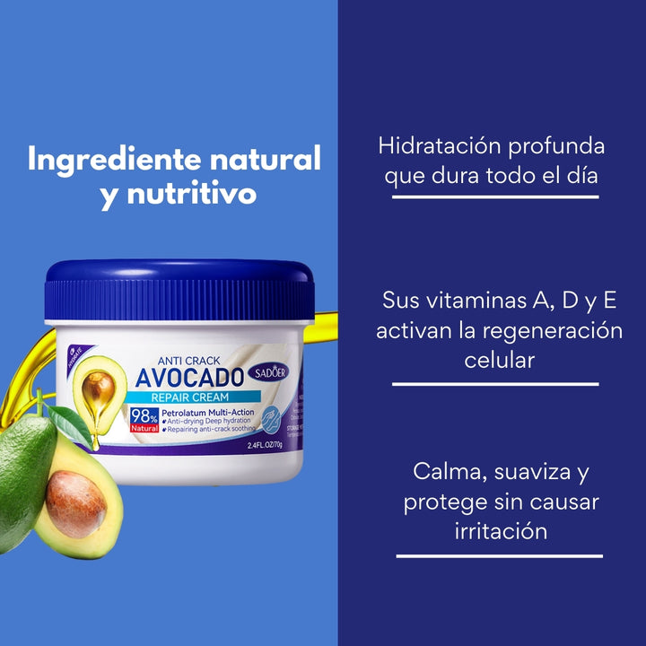 Avoléa® Crema Reparadora de Aguacate para Pies