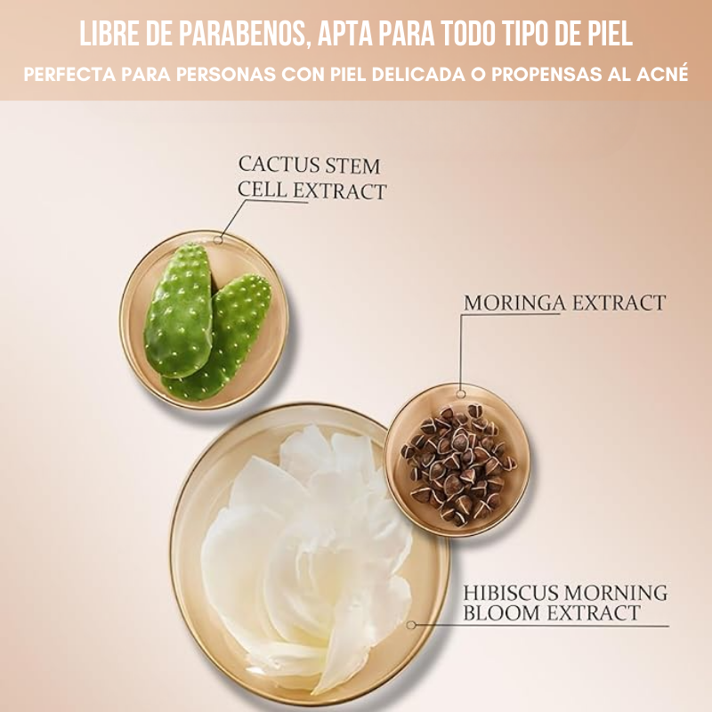 Forever Bloom® Base 4 en 1 con Tecnología de Adaptación de Tono de Pie ...