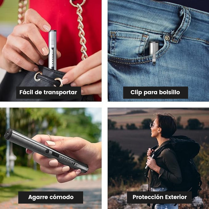 Voltis® Bolígrafo Paralizante para Defensa Personal