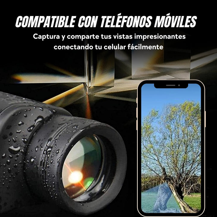 Visior® Binoculares HD de Largo Alcance Prisma BAK4