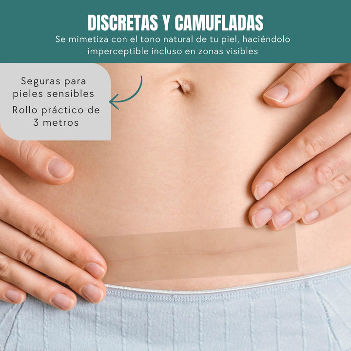 Zilva® Hojas de Silicona para Cicatrices y Arrugas x 3 Metros