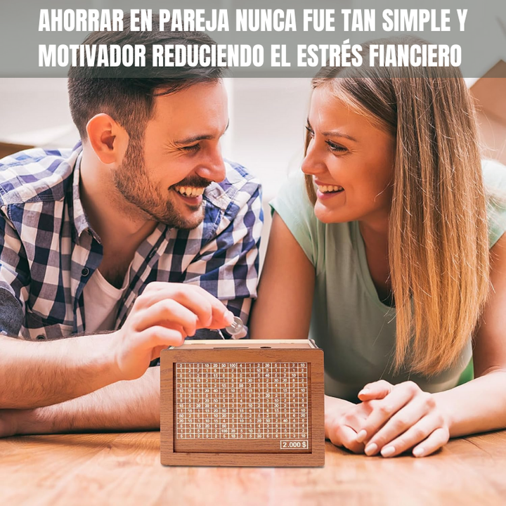 MetaBox® Alcancía con contador para ahorrar $1.000 USD