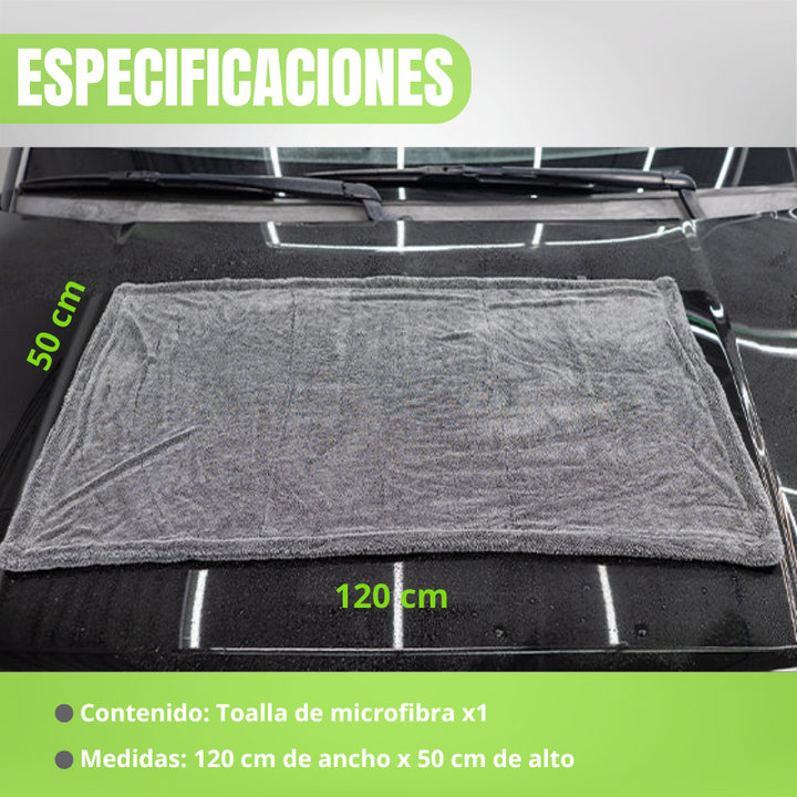 MicroDry® Toalla con Tecnología de Microfibra Anti rayones