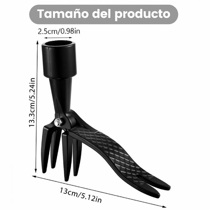 Weedex® Extractor de Maleza con Sistema de 4 Garras