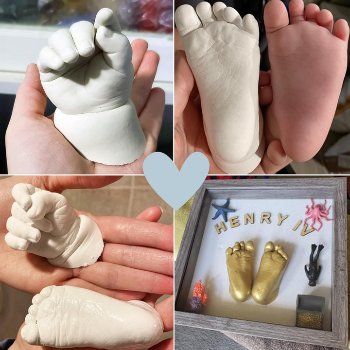 LittlePrints® Kit de molde para Bebés + Cuadro GRATIS