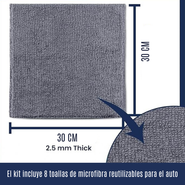 MaxDry™ Toallas de Microfibra Ultra Absorbentes para Auto