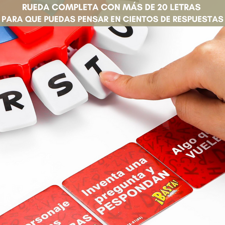 Basta® Juego de Mesa Piensa Rápido y Contesta - Idioma Español